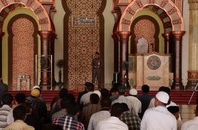 Sambutan Ketua KIP Aceh Barat dalam Acara Uji Mampu Baca Alquran
